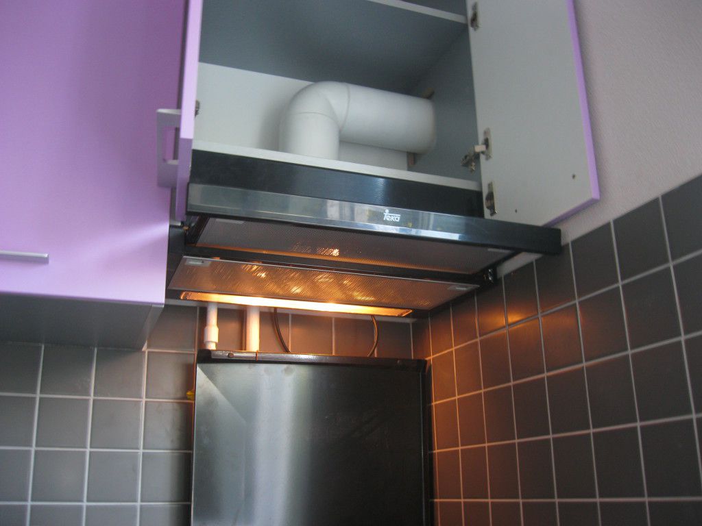  для кухни с отводом в вентиляцию: монтаж и установка