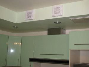 распределение вытяжных вентиляторов на кухне