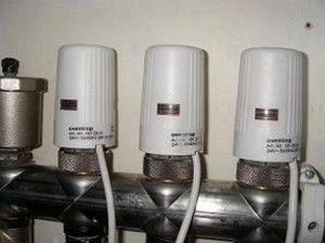 Регулировочный кран на радиатор отопления