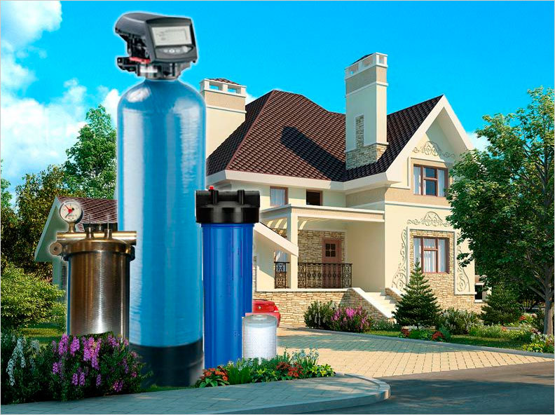 обслуживание систем очистки воды в частном доме