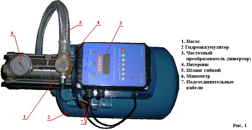 Частотный преобразователь для насоса скважины схема подключения