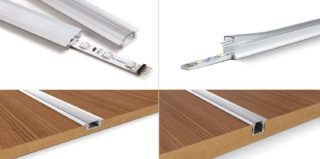 Монтаж светодиодной ленты на кухне под шкафами — инструменты и материалы