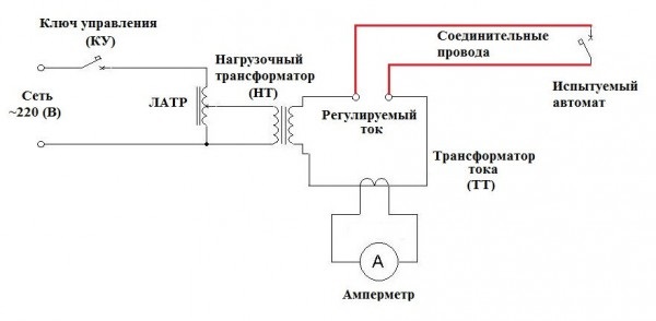 Схема нагрузочного устройства