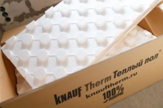 Разновидности материалов фирмы Кнауф для теплого пола