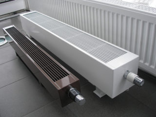 Разновидности напольных радиаторов для отопления