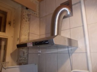Воздуховод для вытяжки на кухне 120 мм