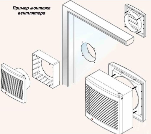 Вентилятор оконный ветерок схема подключения