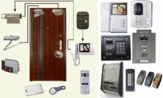 Домофон с видеонаблюдением для квартиры совместимый с подключением