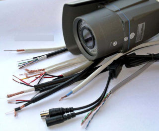 Схема подключения IP камеры видеонаблюдения