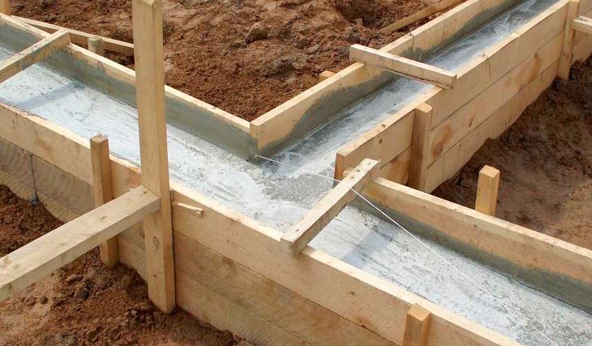 Марка бетона для фундамента частного дома: бетон для отмостки, состав