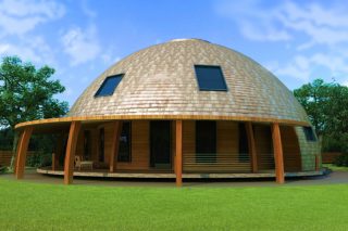Описание технологии строительства купольной крыши