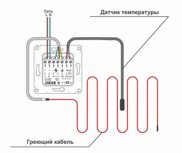 Wza 90e терморегулятор схема подключения