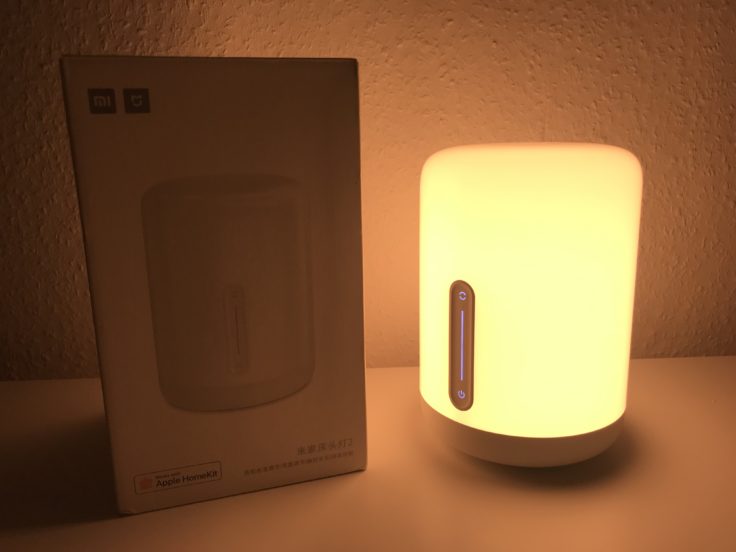 Дизайн умной лампы Xiaomi Mijia Bedside Lamp 2