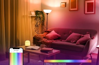Управление цветом через приложение Mi Home