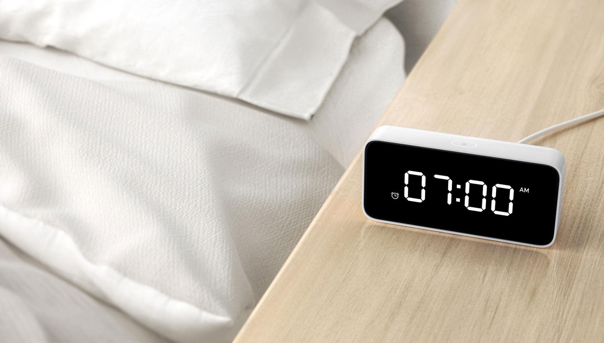 часы будильник Xiaomi AI Smart alarm clock