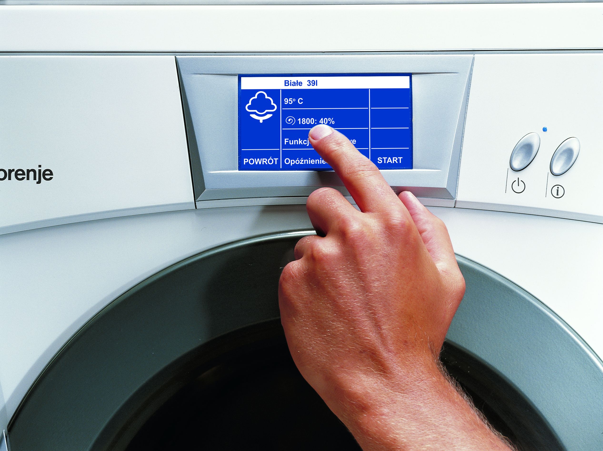 Gorenje Premium Touch WA 65205a - умная стиральная машинка